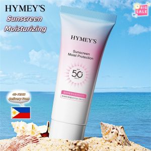 DazHom 【Local Delivery】HYMEYS Sunscreen Moisturizing Natural Protective Sunscreen Breathable Refreshing Lightweight Non Greasy Easy To Apply Sunscreen