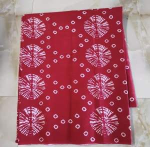 KAIN BATIK MERAH PUTIH/ KAIN BATIK PRINTING LAWASAN MERAH PUTIH