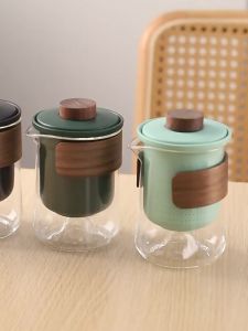300ml Teh Perjalanan Set Kung Fu Tea Pot Set Teapot Set Portable Outdoor