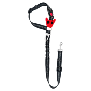 DINGBEIQI | Pet Car Safety Belt with Secure Clip and Tether for Dogs