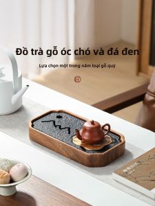 SHANGYANFANG | Khay Trà Gongfu Gỗ Hạt Dẻ Chất Lượng Cao Phiên Bản Mới 2026