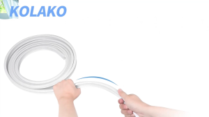 3M/5M Ceiling Curtain Track Flexible Bendable Ceiling Mount Curved Curtain Rail