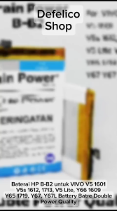 Baterai Battery for HP Vivo V5 / V5S / V5 Lite/Y67/Y65 B-E2 B-B2 OEM DOUBLE POWER ORI