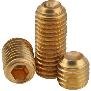 POWER&STRONG | Brass Hex Socket Set Screw