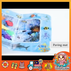 BIBISWIM Playmat Mainan Baby 3 Bulan Tummy Time Toy Pillow Inflatable Cushion Kusyen Kembung Air