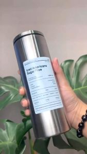 Ly Cốc Giữ Nhiệt 600ml Inox 304 Tặng Kèm Ống Hút Inox