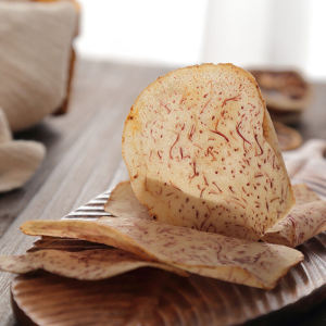 Non-Fried Taro Chips Office Leisure Snacks Salt And Pepper Flavor Delicious Crispy Taro Thin Slices Sweet Taro Snack