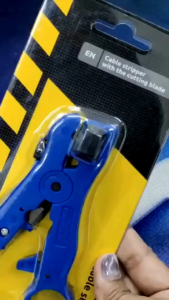 คีมปอกสาย RG59 / RG6 / RG11 คีมปอกสาย ทีวี/กล้องวงจรปิด รับประกันคุณภาพ คละสี น้ำเงิน / เหลือง