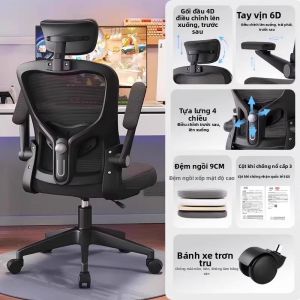 Ghế Máy Tính Ergonomic Cho Văn Phòng Gia Đình Và Chơi Game