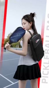 Túi Pickleball ZDK PK1 Cao Cấp – Túi Đựng Vợt Pickleball 2 Vợt 4 Bóng Gọn Nhẹ Oxford Chống Thấm