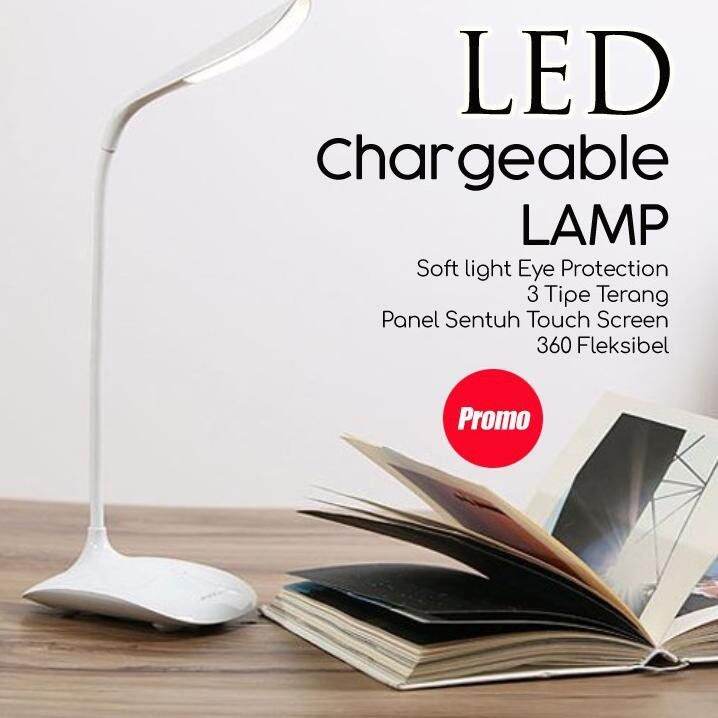 Lampu Meja Belajar Led Ht Touch Lampu Baca Fleksibel Led Desk Lamp