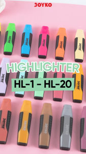 Highlighter Joyko Penanda Marker Berwarna HL-1 ~ 20