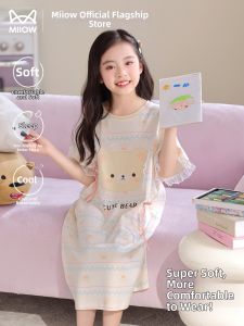 MiiOW | Cute Cartoon Thin Summer Pajama Set for Girls