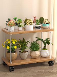 Living Room Multi-layer Movable Plant Stand