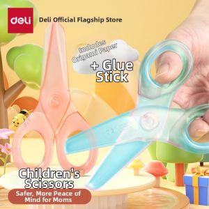 deli | Metal Free Round Tip Childrens Scissors