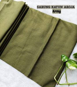 Sarung Katun Santri Remaja Goyor Polos Warna Tanpa Tumpal Best Seller Kemasan Zipper Pouch Terbaru