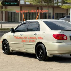 Talang Air Mobil Slim Toyota Corolla Altis 2001-2007 High Quality Bahan Tebal
