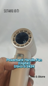 Sothing 向物 Cooling High Speed 9000mAh Power Bank Handheld Fan (Handle Fan kipas pegang tangan 手持肩带风扇 手持风扇)
