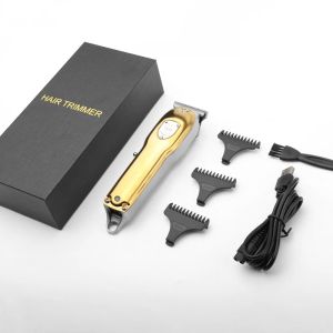 Kemei KM-056 Professional Hair Clipper Original Rechargeable Portable Trimmer Metal Body Carving Razor For Haircut