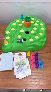 [Toy N Joy] Kids Funny Bunny Trap Board Games Rabbit Tortoise Battle 2in1 With Map Advanced Version