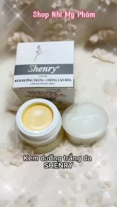 Kem Dưỡng Trắng Da SHENRY Ngừa Nhăn Lão Hóa Da Mờ Thâm Sạm Da 10gr