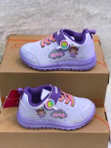 Sepatu sneakers anak cewek ANDO LILY CANDY sz 25-28 (FREE KAOS KAKI)
