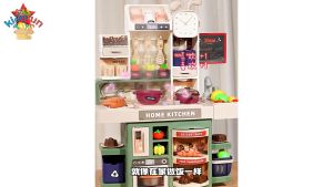 Mainan Edukasi Dapur Anak Dream Kitchen Set Masak Masakan Bisa Spray Air & Keluar Asap