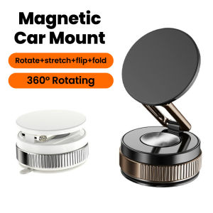 360°Rotating Magnetic Car Mount Mobile Phone Holder Foldable Kitchen Lazy Phone Bracket For iPhone Android Smartphone