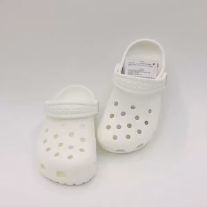 TẶNG 12 STICKER- Dép Cross cho bé trai bé gái HannaKids màu Trắng Sục Cros Classic cho trẻ em nam nữ giày Kid xuất khẩu