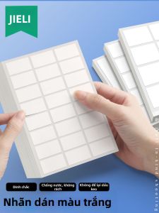 JIELI | Nhãn Dán Chống Nước Chống Dầu Bóc Tách Được