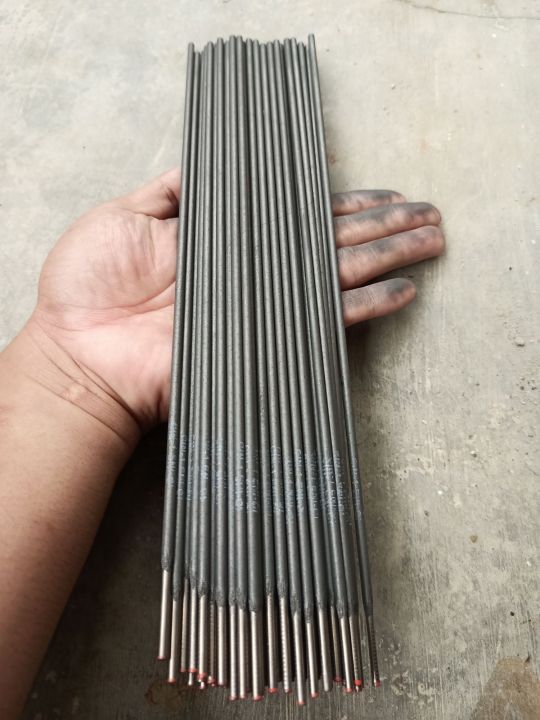 1 Batang Kawat Las Cin 1 Diameter 26 Mm Asli Nikko Steel Untuk Cast Iron Besi Cor Eceran Kawat 5525