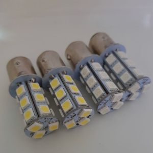 SEPASANG!!! LAMPU REM KEDIP STROBO 12V KAKI 2 18 LED MOTOR MOBIL