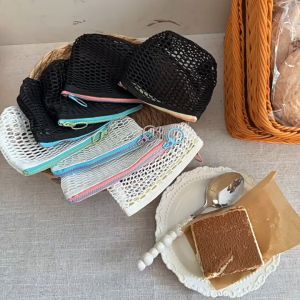 ELSA Cosmetic Pouch Jaring Mini Hitam & Putih MF4593