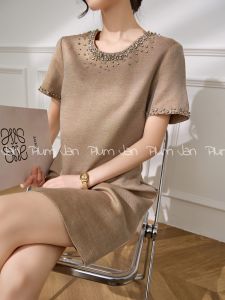 PlumJan | Popular New Style Beaded Short Dress