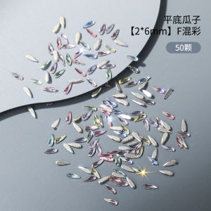 Manicure Drill Jewelry Flat Bottom Imitation Diamond Nail Art Flashing Small Diamond Mixed Packaging Beauty Tools from China