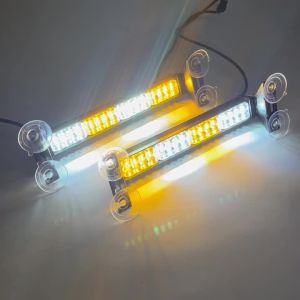 Đèn Cảnh Báo Nhấp Nháy LED Ô Tô 2 Trong 1 Đèn Pha Làm Việc Cho Xe Kéo Xe Địa Hình SUV Xe Tải ATV - Đèn Sương Mù Lái Xe 12V 24V