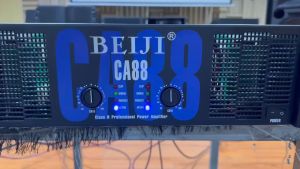 BEIJI CA88 high-power audio professional amplifier 8 ohm 2000W*2 two-channel 3U speaker amplifier para sa KTV club at performance