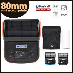 80mm Portable Thermal Printer: A Wireless Bluetooth Printer for Android & PC