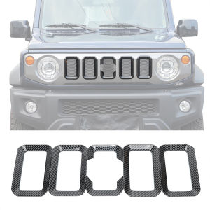 Front Grill Mesh Frame Grille Insert Cover Trim Guard Protector for Suzuki Jimny 2023 2024 2025 2026 Car Exterior Accessories