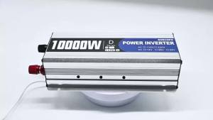 Biến Tần Công Suất Lớn 10000W/1100W Chuyển Đổi 12V/24V/48V DC Sang 220VAC Có Báo Động Quá Tải Dùng Cho Xe Công Trình Nông Trại Sử Dụng Ngoài Lưới Điện