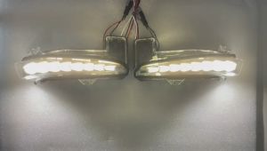 TCS PERODUA BEZZA 2016-2025 CAR SIDE MIRROR LED LAMP CRYSTAL ALBINO ACCESSORIES