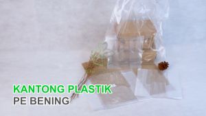 [1 PACK] Kantong Plastik Kresek PE Bening Isi -+50 Lembar Transparan Ukuran 15 18 24 30