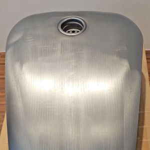 Motorcycle Gas Tank - Dished Frisco Wassel Handmade 15L Aftermarket Carburetor Type For Honda Steed VLX 400 Honda Shadow