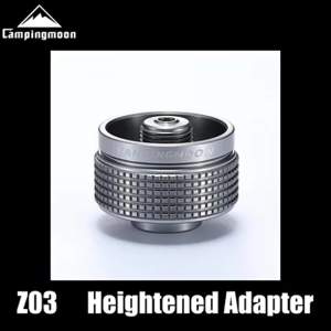 CAMPINGMOON Z03 BKZ03 Hợp Kim Nhôm Bếp Cắm Trại Nâng Cao Khớp Nối Với Bộ Chuyển Đổi Bình Gas Để Nấu Ăn Ở Độ Cao Trên Núi
