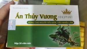 Ấn thủy vương Kingphar - Giúp giảm tiểu tiểu đêm  tiểu nhiều lần  tiểu buốt  tiểu dắt - Hộp 30 viên