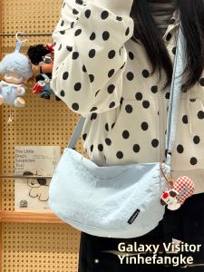 YINHEFANGKE | Casual Pure Color Versatile Lightweight Women Crossbody Bag