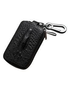 Leather Feel Car Key Bag Single Double Layer Key Holder High End Waist Hanging Multi Functional Universal Large Capacity Key Bag