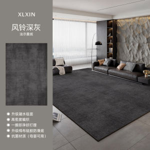 พื้นที่นั่งโซฟาในห้องนั่งเล่นแบบกันน้ำสีเทา ไม่ต้องซัก ทำความสะอาดง่าย หรูหรา ระดับไฮเอนด์ สำหรับใช้ในบ้าน พื้นที่นั่งโซฟาแบบลำลอง