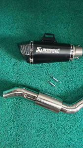 Elbow Ns / rs 150 to 200 midpipe with resonator