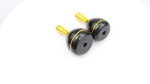 EKFan Siêu Nhẹ Hợp Kim 7075 Máy Câu Núm 7-9G Đen Thích Hợp Cho Quay Đúc Basting Cuộn Dây DIY Tay Cầm Bánh Xe Phụ Kiện